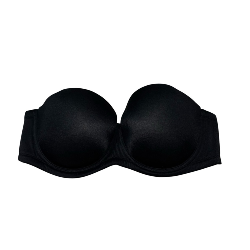 Cacique Women's Size 42C Strapless Underwire Bra Anti Slip Band Lightly Padded